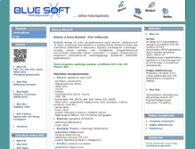 Tablet Screenshot of blue-soft.pl
